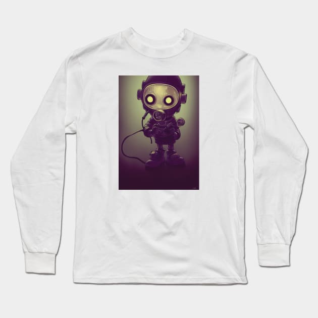 Robot boy - DESIGN Long Sleeve T-Shirt by MadeBYAhsan